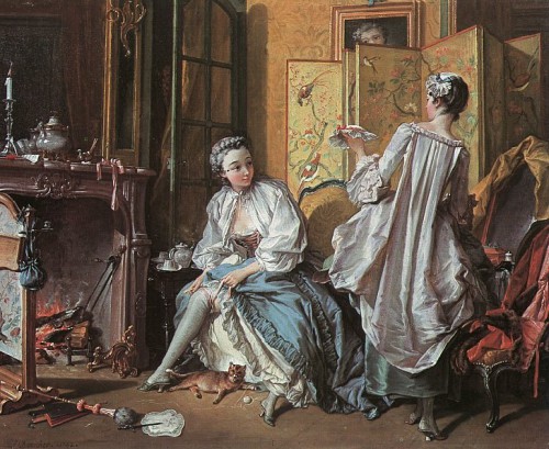 Франсуа Буше 1703-1770. Туалет дамы