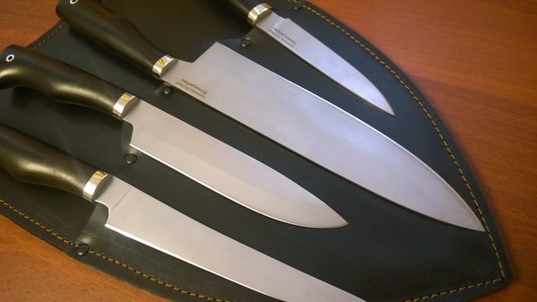 Кухонный набор ножей из Х12МФ